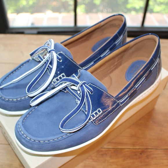 clarks cliffrose sail boat shoes